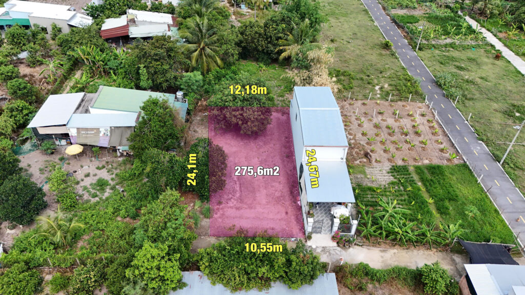 CƠ HỘI SỞ HỮU ĐẤT THỔ CƯ NGAY SUỐI TIÊN – DIÊN KHÁNH – 275M², 200M² THỔ, NỞ HẬU, Ô TÔ – GIÁ CHỈ 5 TRIỆU/M² (1.378 TỶ BAO PHÍ)!