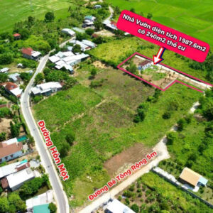 Bán Nhà Vườn Diên Thọ (Diên Khánh) Gần QL27C – 1987m², 240m² Thổ, Nhà C4, Ao Cá – Giá Chỉ 3.5 Tỷ - Hình ảnh 5