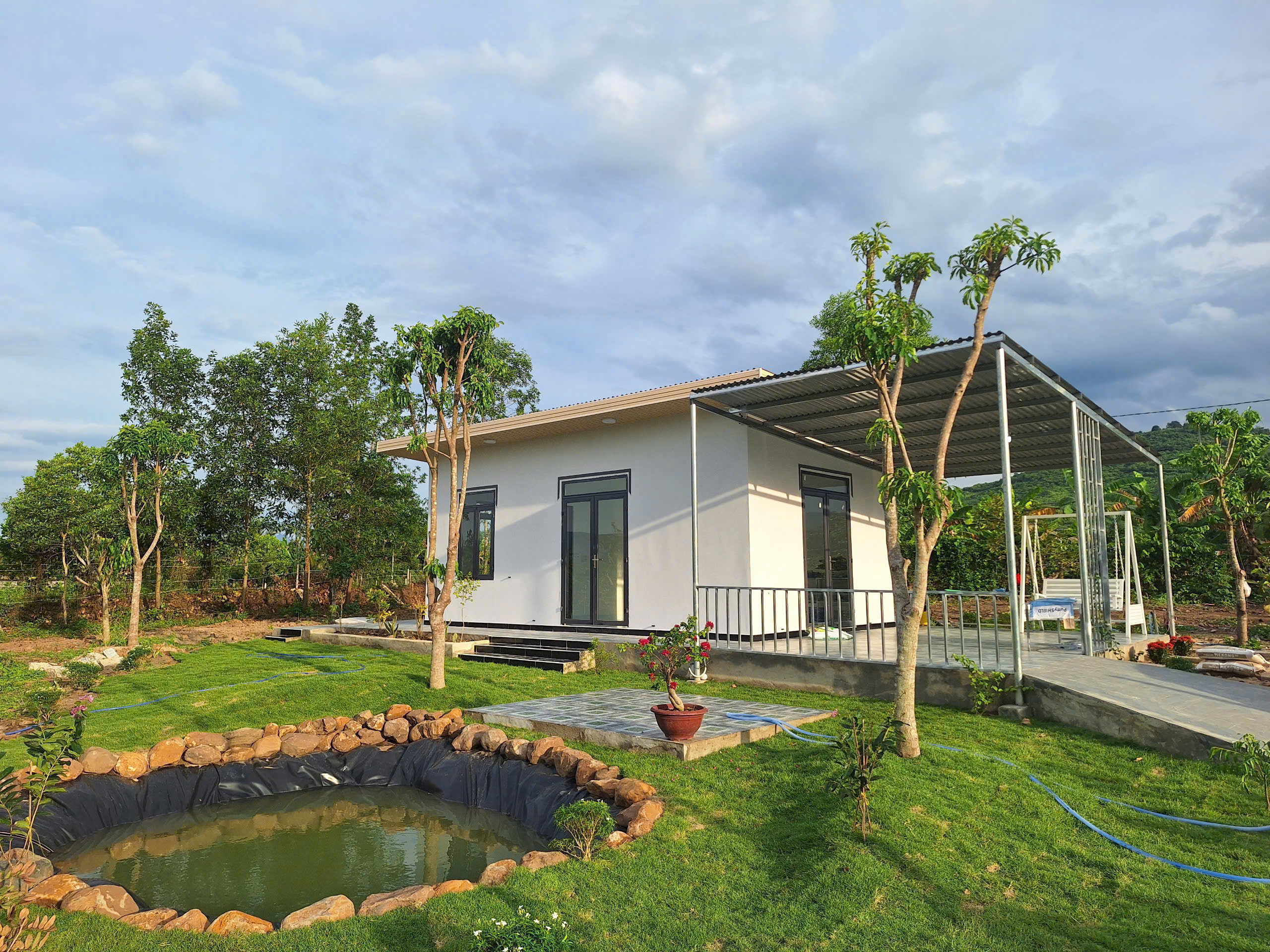 Bán Nhà Vườn Diên Thọ (Diên Khánh) Gần QL27C – 1987m², 240m² Thổ, Nhà C4, Ao Cá – Giá Chỉ 3.5 Tỷ - Hình ảnh 7