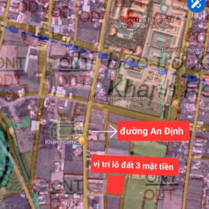 Bán Lô Đất 3 Mặt Tiền Đường - Giá 7,8 Tỷ - 3117,3m2 Tại Diên Phước, Diên Khánh - Hình ảnh 2