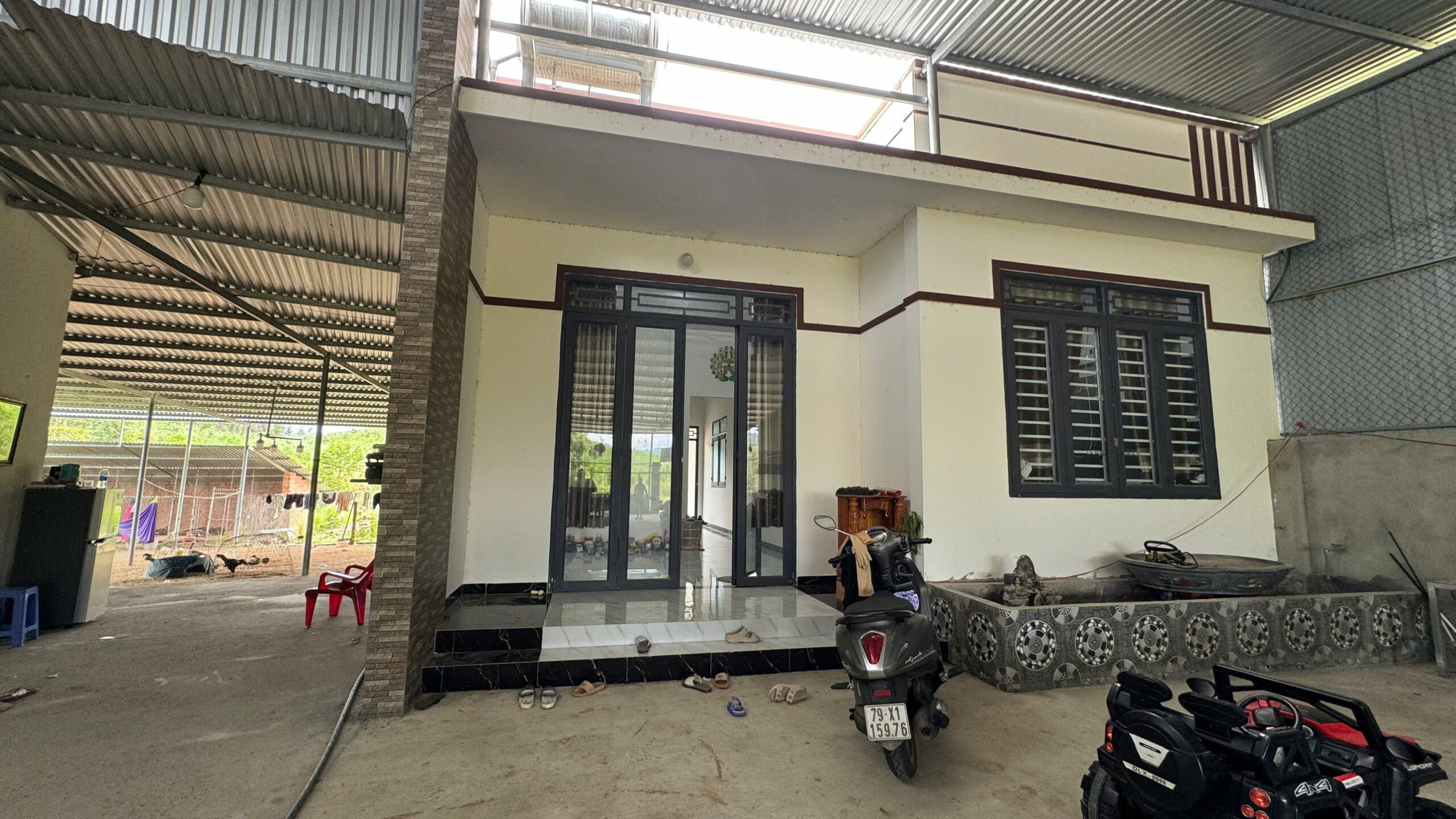 Bán Nhanh Nhà Vườn 3616m2 Mới Xây 2 Mặt Đường Ô Tô Tại Khánh Vĩnh – Giá Sốc Chỉ 1.45 Tỷ! - Hình ảnh 5