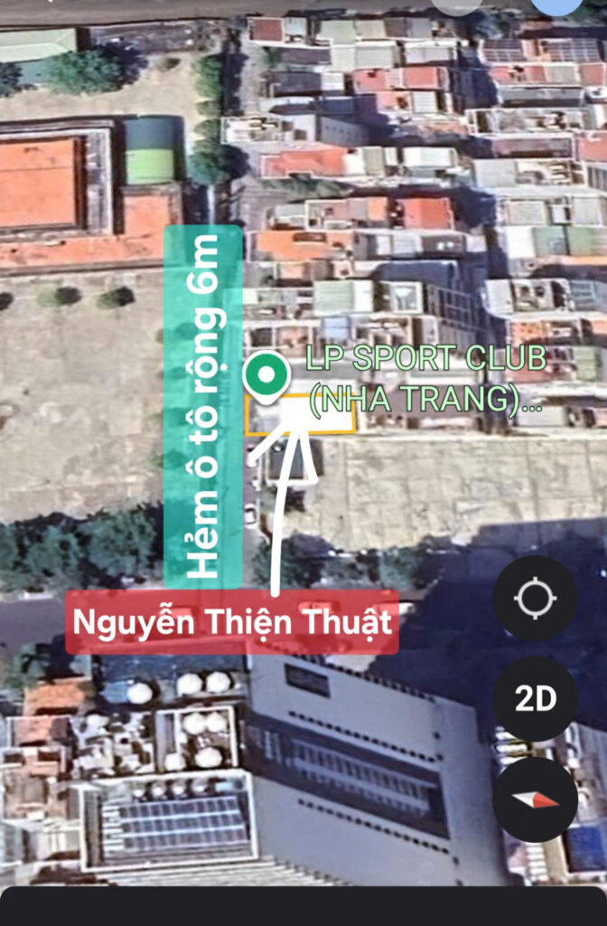 Bán Lô Đất Trung Tâm Phố Tây Nha Trang, Lộc Thọ 120.4m² - Giá 200tr/m2
