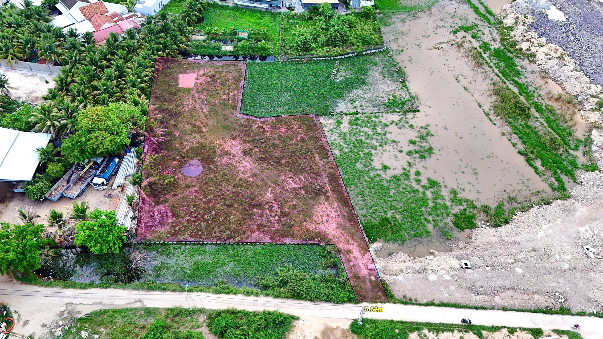 Bán Đất TMDV 1800m2 - Tây Nha Trang (Vĩnh Trung cũ) - Giá 11 Triệu/m2 - Hình ảnh 1