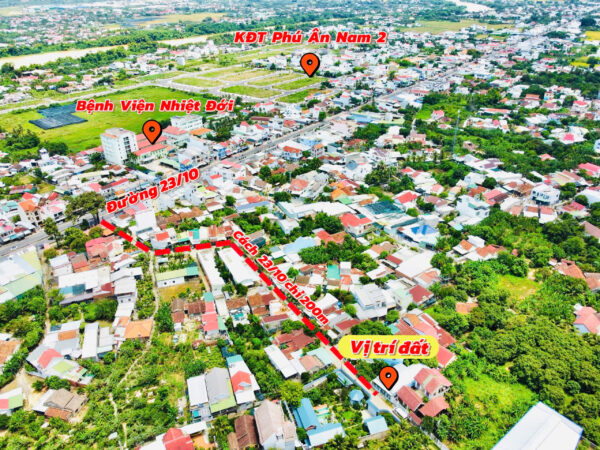 Bán Đất Nền Diên An, Diên Khánh – 100m² - 8.5m Đất Nở Hậu - Giá 2,2 Tỷ - Hình ảnh 2