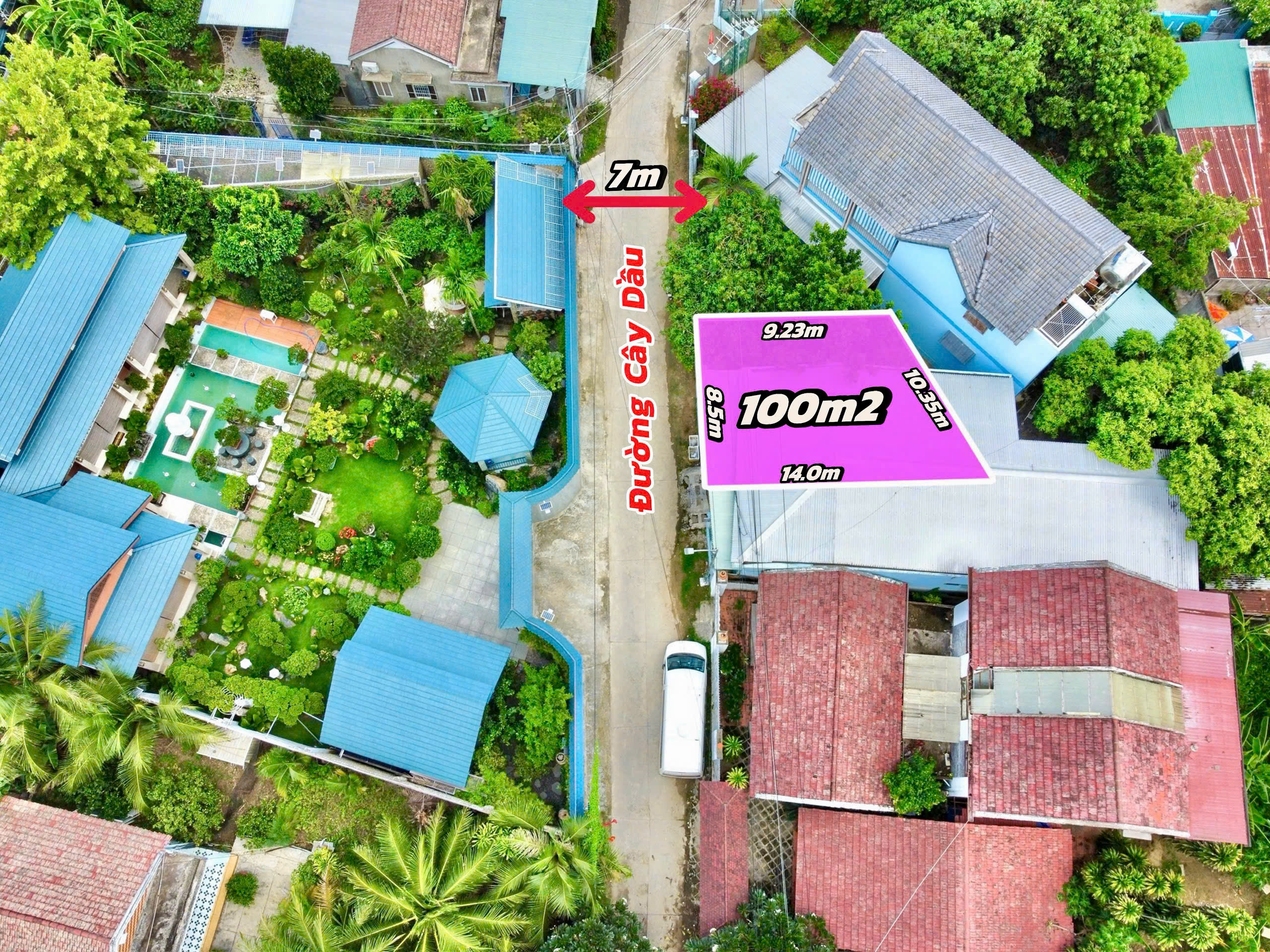 Bán Đất Nền Diên An, Diên Khánh – 100m² - 8.5m Đất Nở Hậu - Giá 2,2 Tỷ - Hình ảnh 1