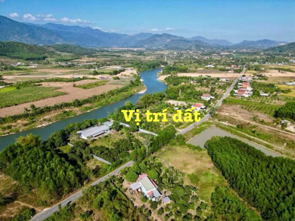 Bán Đất Vườn Giáp Sông Cái & Mặt Tiền Tỉnh Lộ 2 Diên Thọ - Giá 6 Tỷ