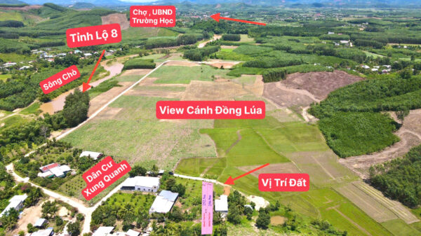 Bán Đất Vườn Diên Xuân Diên Khánh 509m2 - Chỉ Hơn 1.5 triệu/m2 Có Thổ Cư - Hình ảnh 1