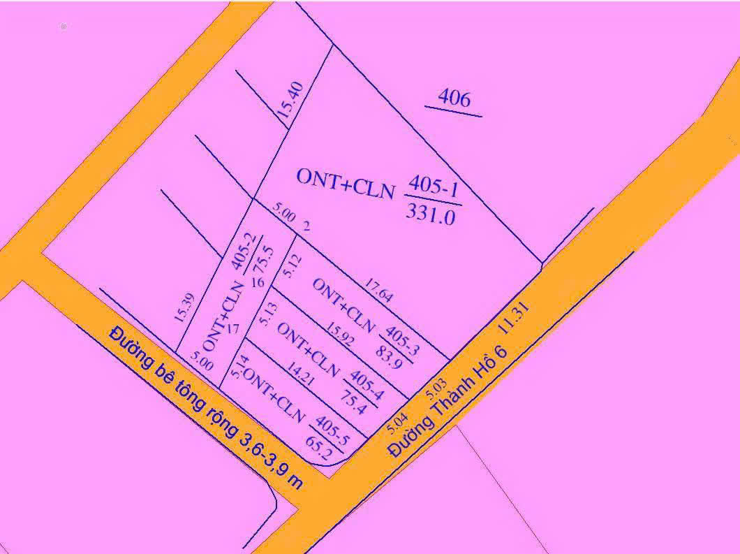 Bán Đất Nền Thổ Cư Mặt Tiền Thành Hồ 6 - Chỉ Từ 700 Triệu/Lô - Hình ảnh 2