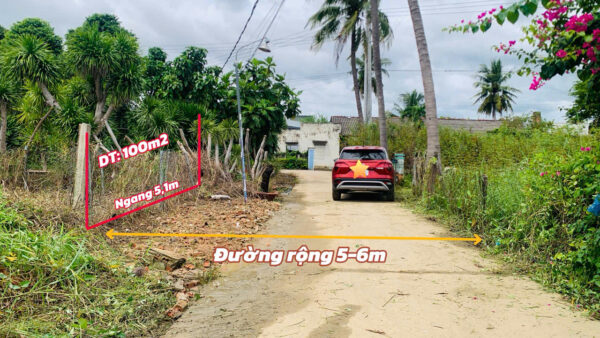 Bán Đất Nền Diên Toàn, Diên Khánh - Giá 1 tỷ 679 - 100m² Thổ Cư, Đường Ô Tô Rộng - Hình ảnh 7