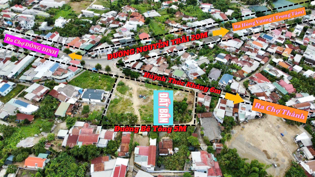 Bán Đất Nền Diên Toàn, Diên Khánh - Giá 1 tỷ 679 - 100m² Thổ Cư, Đường Ô Tô Rộng - Hình ảnh 1