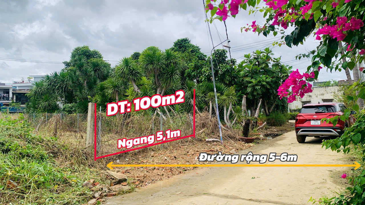 Bán Đất Nền Diên Toàn, Diên Khánh - Giá 1 tỷ 679 - 100m² Thổ Cư, Đường Ô Tô Rộng - Hình ảnh 6