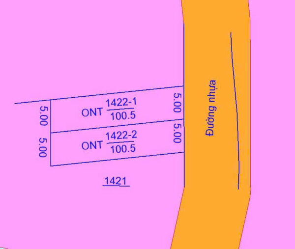 Bán Đất Nền Diên Phước, Diên Khánh - 2 Lô Full Thổ Cư, Mặt Tiền Đường Nhựa, 890 Triệu/Lô - Hình ảnh 3