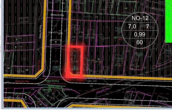 Bán Đất Nền Đường Phong Châu, Nam Nha Trang - 246.9m² - 37,5 Triệu/m2 - Hình ảnh 3