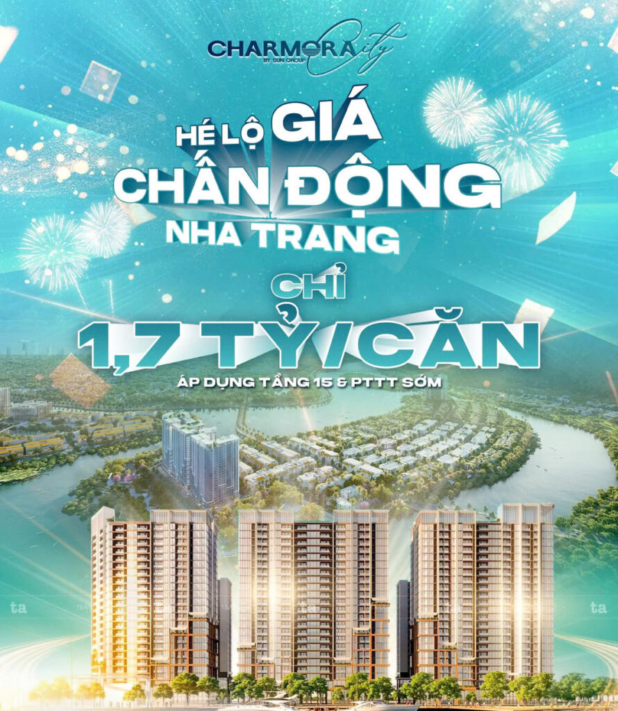 Căn Hộ Onsen 1 Charmora City Nha Trang – Sống Khỏe Mỗi Ngày