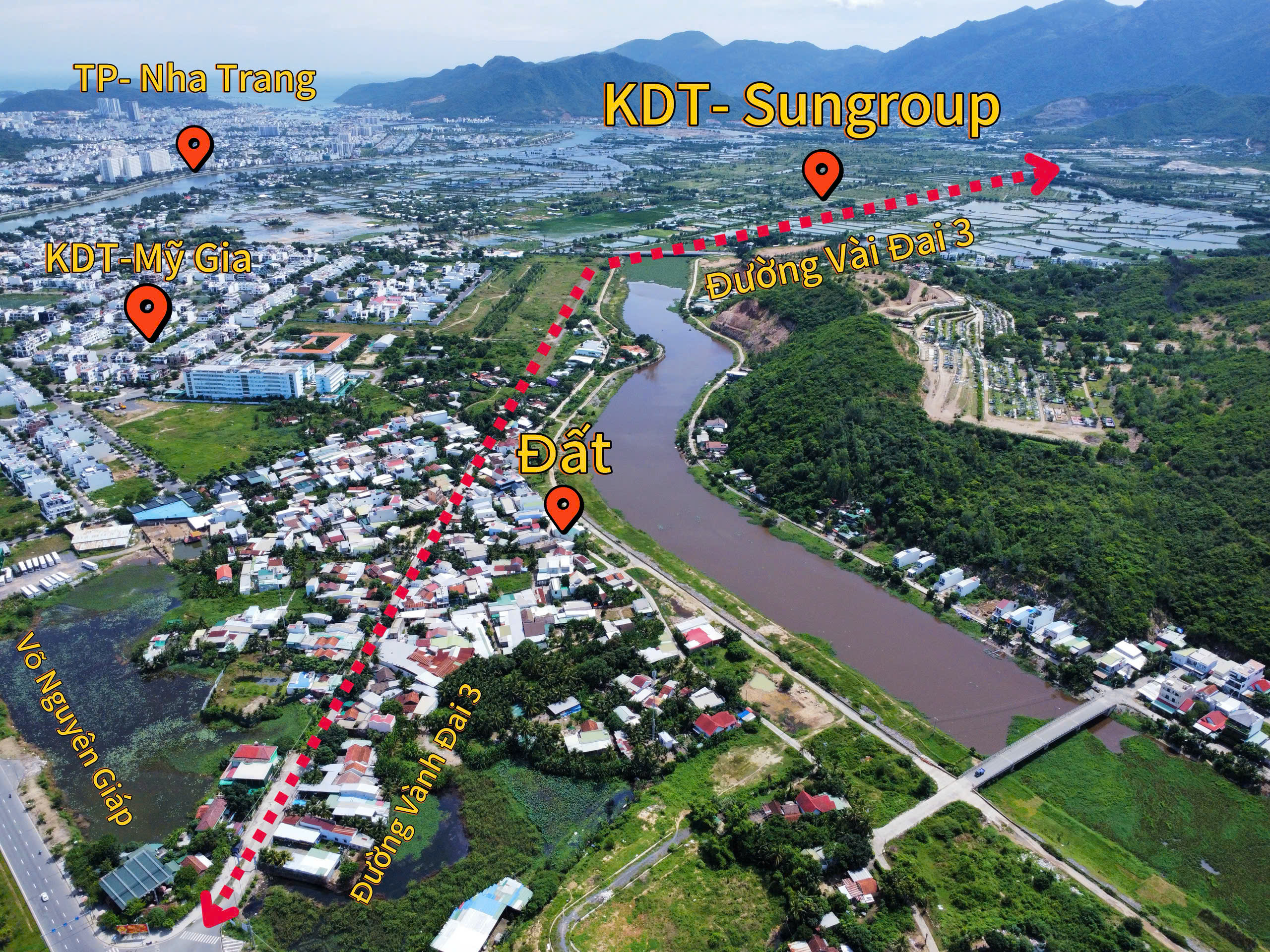 Bán Đất Nền View Sông Tắc - Thủy Tú, Vĩnh Thái, Nha Trang (Gần Vành Đai 3) - chỉ 35 triệu VNĐ/m2 - Hình ảnh 5