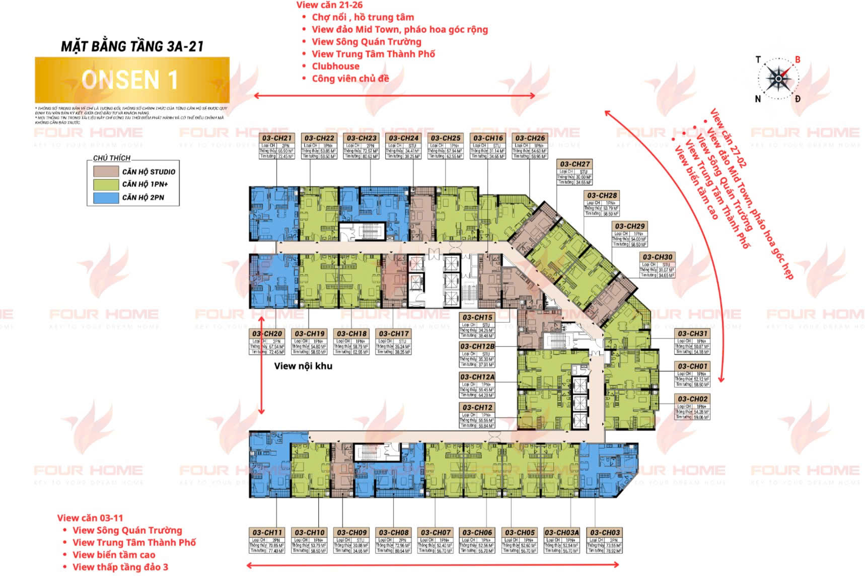 Căn Hộ Onsen 1 Charmora City Nha Trang – Sống Khỏe Mỗi Ngày - Hình ảnh 14