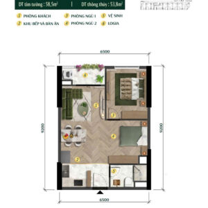 Căn Hộ Onsen 1 Charmora City Nha Trang – Sống Khỏe Mỗi Ngày - Hình ảnh 13