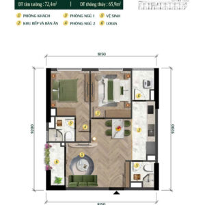 Căn Hộ Onsen 1 Charmora City Nha Trang – Sống Khỏe Mỗi Ngày - Hình ảnh 12