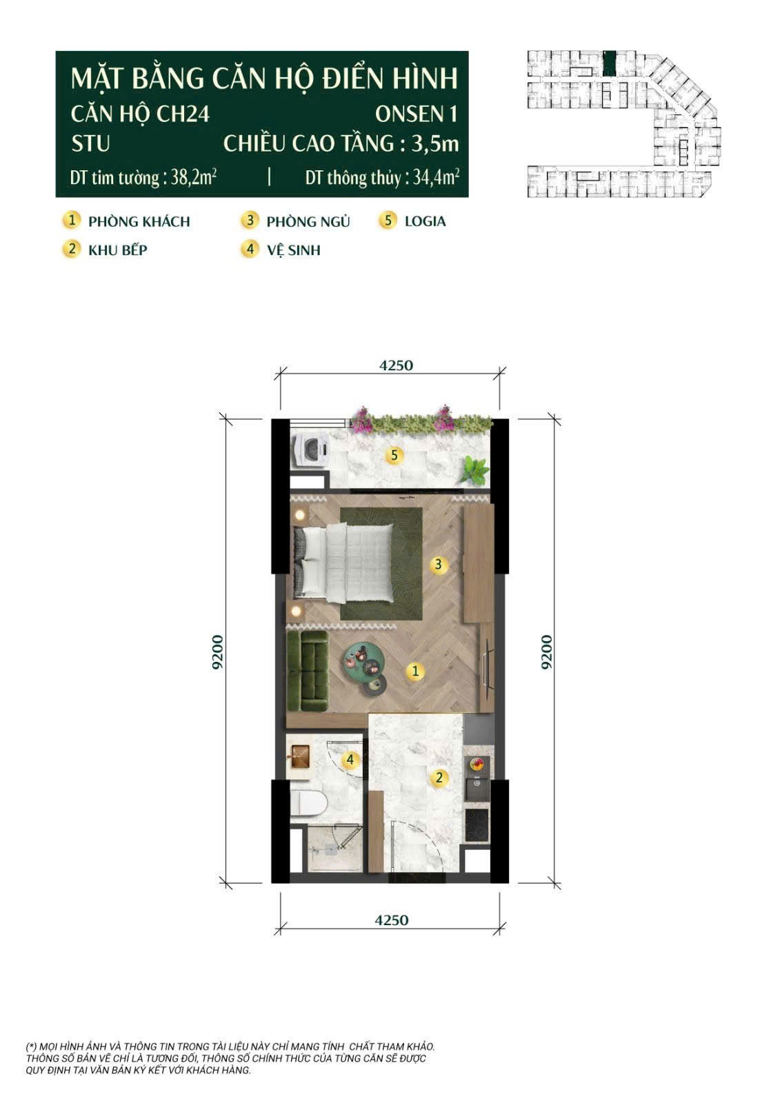 Căn Hộ Onsen 1 Charmora City Nha Trang – Sống Khỏe Mỗi Ngày - Hình ảnh 11