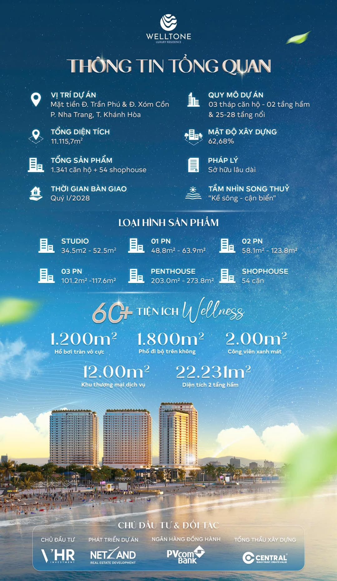 Dự Án Căn Hộ Cao Cấp Welltone Luxury Residence Nha Trang