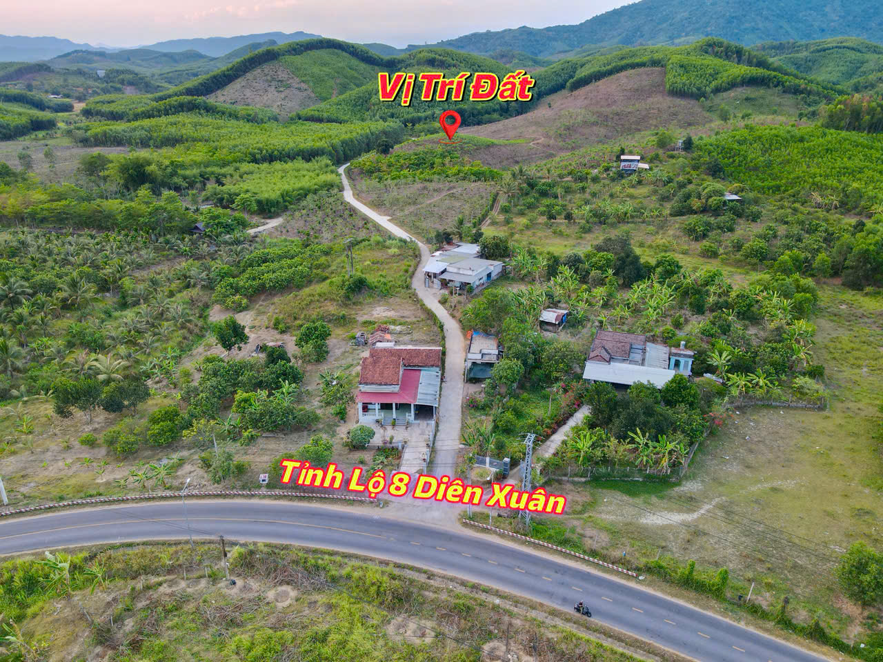BÁN GẤP 6900m2 Đất Vườn Diên Lâm, Mặt Tiền 110m Đường Bê Tông - Giá 3 Tỷ - Ảnh 3