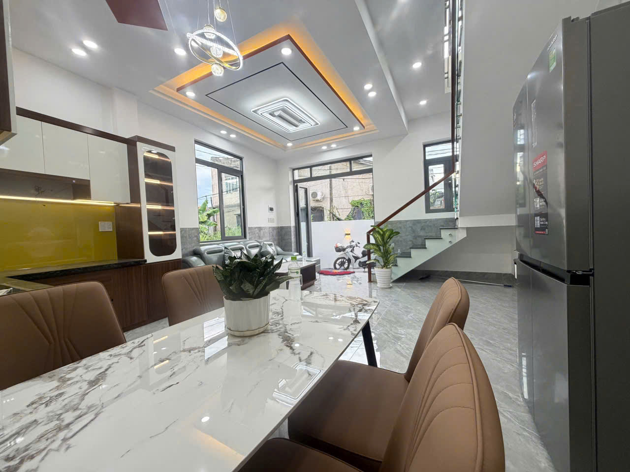 Bán Nhà Mới 1 Trệt 1 Lầu Diên Phú, Diên Khánh - Cách QL1A Chỉ 50M - Ảnh 5