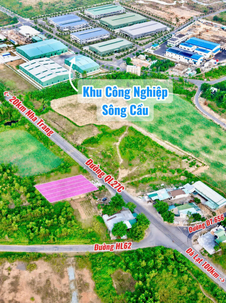 Bán Đất Nền Mặt Tiền QL27C Sông Cầu - Vị Trí Kinh Doanh Đắc Địa, Giá F0